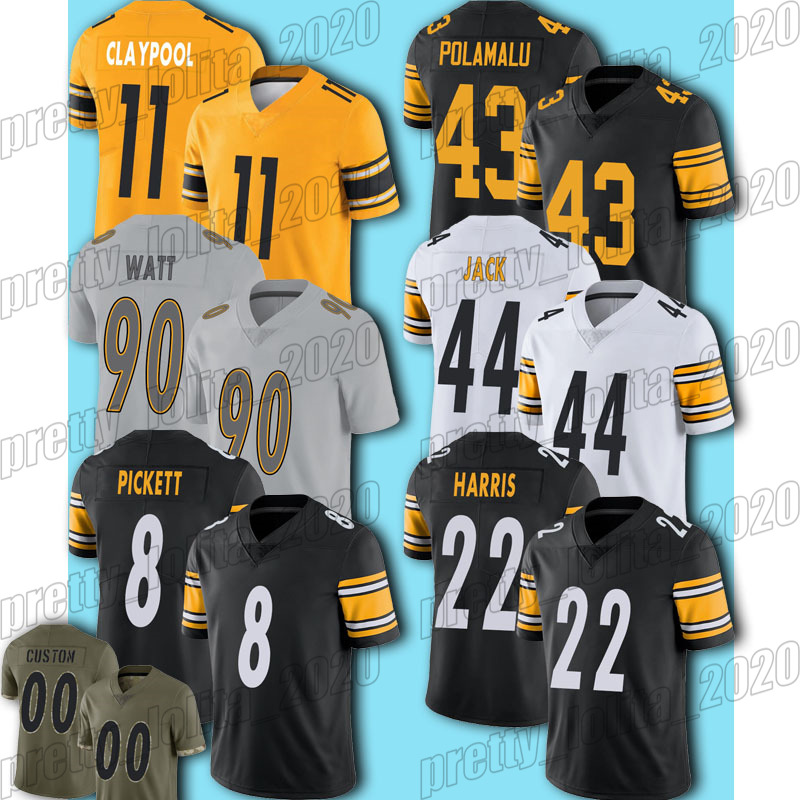 8 Kenny Pickett Football Jersey Najee Harris Diontae Johnson George Pickens Freiermuth TJ Watt Jerseys Pittsburgh Steelers Myles Jack Fitzpatrick Alex Highsmith, Man custom jersey (gr)
8 Kenny Pickett Football Jersey Najee Harris Diontae Johnson George Pickens Freiermuth TJ Watt Jerseys Pittsburgh Steelers Myles Jack Fitzpatrick Alex Highsmith, Man custom jersey (gr)