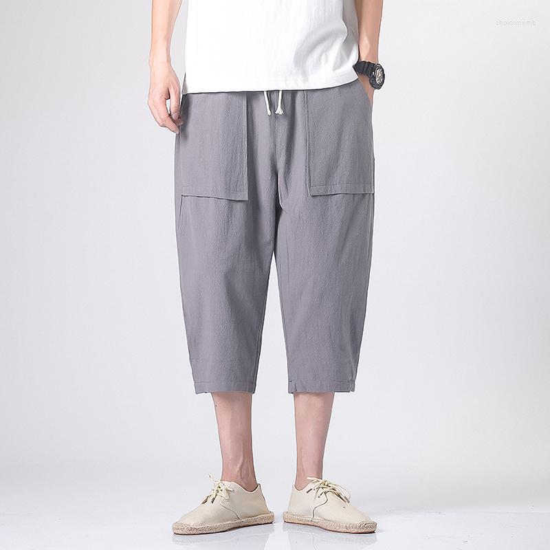 Men's Pants Men's 2022 Man Cotton Linen Wild Leg Casual Loose Calf-Length Bloomers Summer Baggy Male Traditional Trousers, Gray crapi pants
Men's Pants Men's 2022 Man Cotton Linen Wild Leg Casual Loose Calf-Length Bloomers Summer Baggy Male Traditional Trousers, Gray crapi pants