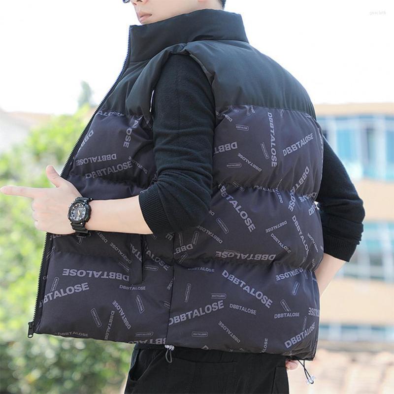Men's Vests Trendy Vest Coat Autumn Winter Men Waistcoat Splicing Zipper Pockets Windproof, Black
Men's Vests Trendy Vest Coat Autumn Winter Men Waistcoat Splicing Zipper Pockets Windproof, Black