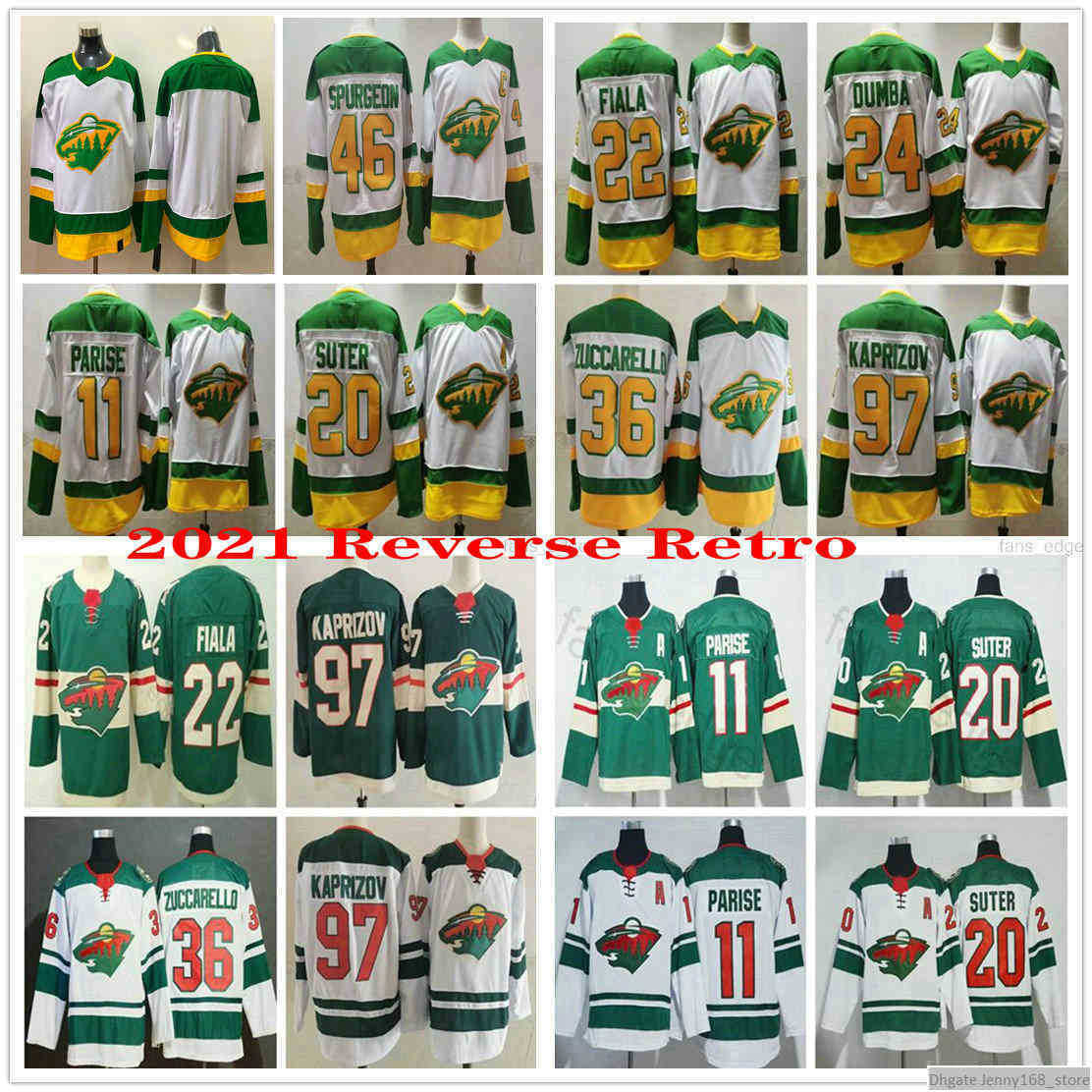 Reverse Retro Hockey Minnesota Wild 97 Kirill Kaprizov Jersey 46 Jared Spurgeon 11 Zach Parise 20 Ryan Suter 22 Kevin Fiala 36 Mats, As picture men size s-xxxl
Reverse Retro Hockey Minnesota Wild 97 Kirill Kaprizov Jersey 46 Jared Spurgeon 11 Zach Parise 20 Ryan Suter 22 Kevin Fiala 36 Mats, As picture men size s-xxxl