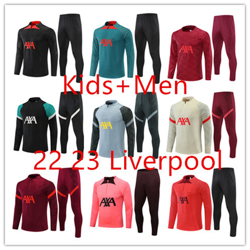 22 23 DARWIN Survetement soccer jerseys Tracksuits season jackets training adult kit CARVALHO Mohamed Luis DIaz Alexander Arnold Jogging uniform
22 23 DARWIN Survetement soccer jerseys Tracksuits season jackets training adult kit CARVALHO Mohamed Luis DIaz Alexander Arnold Jogging uniform