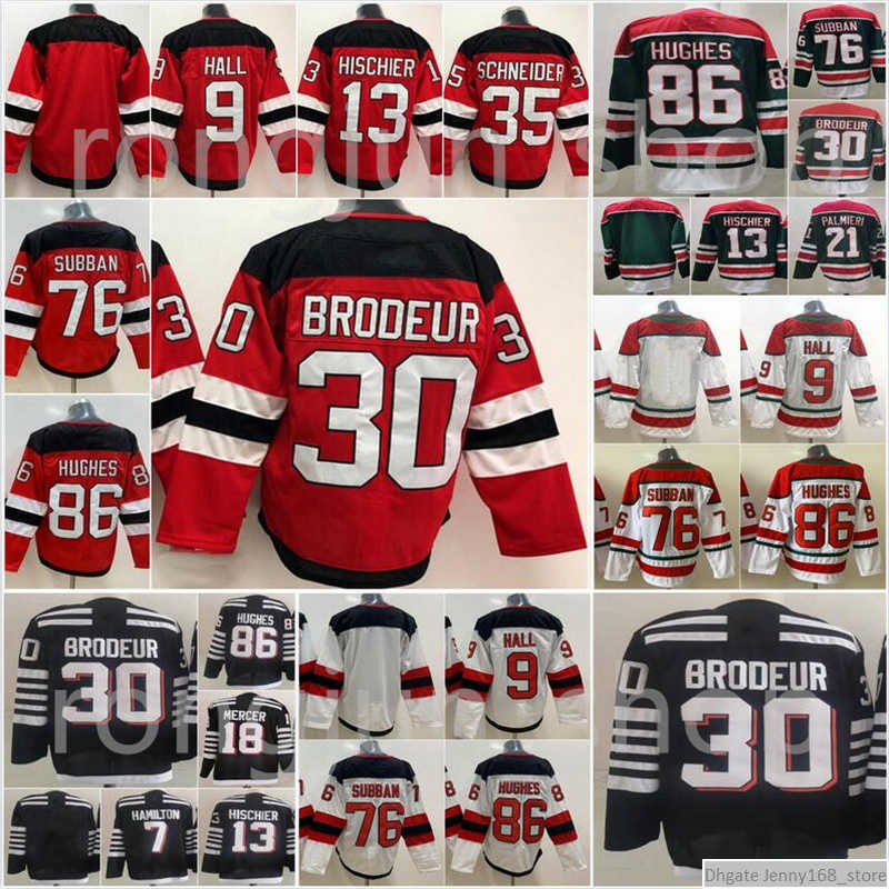 Mens Hockey 13 Nico Hischier Jerseys 7 Dougie Hamilton 30 Martin Brodeur 76 PK Subban 86 Jack Hughes 9 Taylor Hall Dawson Mercer Reverse Retro Green Red Alternate Black
Mens Hockey 13 Nico Hischier Jerseys 7 Dougie Hamilton 30 Martin Brodeur 76 PK Subban 86 Jack Hughes 9 Taylor Hall Dawson Mercer Reverse Retro Green Red Alternate Black