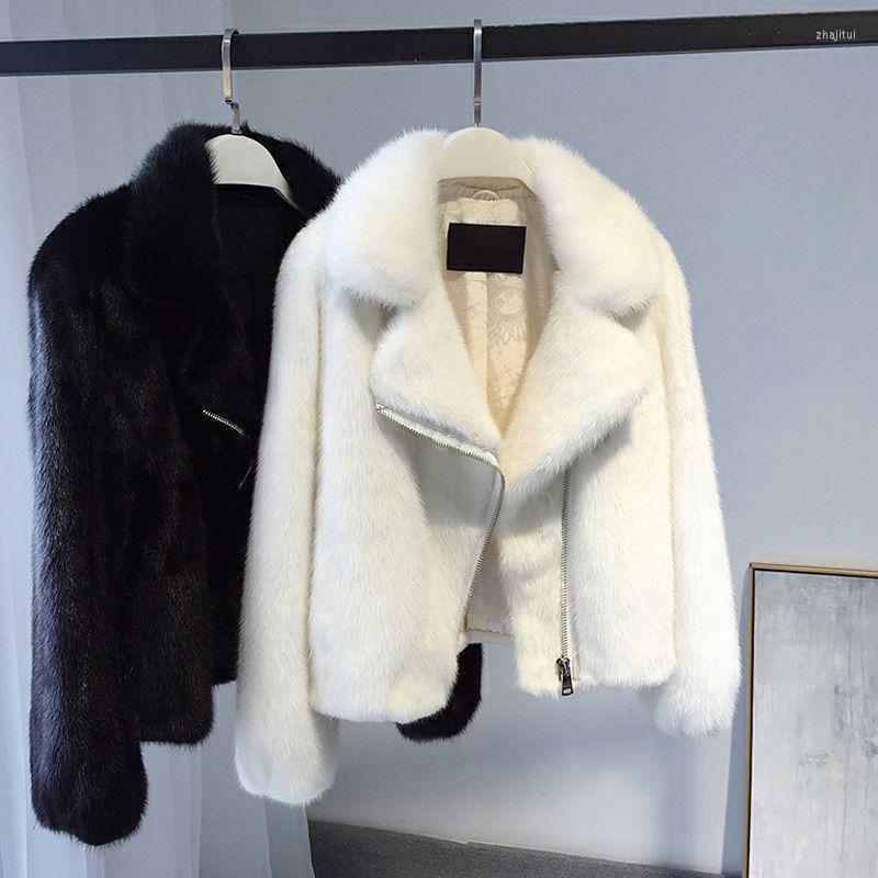 Women's Fur Women's & Faux Winter Warm Thick Mink Plush Short Jacket Women Mujer Solic Color Zipper Outwear Coat Clothes, Black
Women's Fur Women's & Faux Winter Warm Thick Mink Plush Short Jacket Women Mujer Solic Color Zipper Outwear Coat Clothes, Black