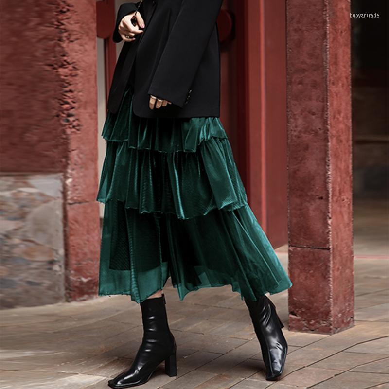 Skirts Women High Waist Maxi VONDA Fashion Solid 2022 Female Elegant Party Ruffles Pleated Beach Plus Size, Black
Skirts Women High Waist Maxi VONDA Fashion Solid 2022 Female Elegant Party Ruffles Pleated Beach Plus Size, Black