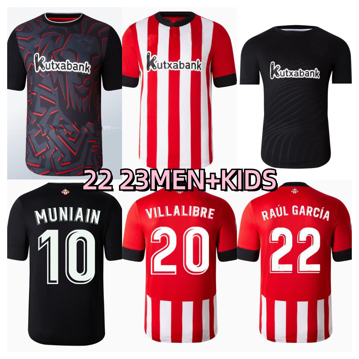 Bilbao 22 23 Club Soccer Jerseys BERENGUER 2022 2023 MUNIAIN Athletic WILLIAMS Football shirt RAUL GARCIA VILLALIBRE camiseta Sancet third GK black UNAI SIMON MEN
Bilbao 22 23 Club Soccer Jerseys BERENGUER 2022 2023 MUNIAIN Athletic WILLIAMS Football shirt RAUL GARCIA VILLALIBRE camiseta Sancet third GK black UNAI SIMON MEN