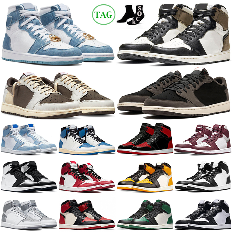 Jumpman Retro 1 1s lows Basketball Shoes OG Taxi Travis Scotts Reverse Mocha Denim Black White Bred Patent Hyper Royal Sail Black Fragment Mens Trainers Sneakers, Pine green
Jumpman Retro 1 1s lows Basketball Shoes OG Taxi Travis Scotts Reverse Mocha Denim Black White Bred Patent Hyper Royal Sail Black Fragment Mens Trainers Sneakers, Pine green