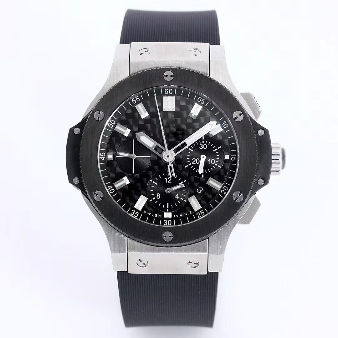 men's watch quartz movement Round black sports tape luminous hour rose gold refined steel folding button 44mm classic designer watches for men montre de luxe Geneva, Carton
men's watch quartz movement Round black sports tape luminous hour rose gold refined steel folding button 44mm classic designer watches for men montre de luxe Geneva, Carton