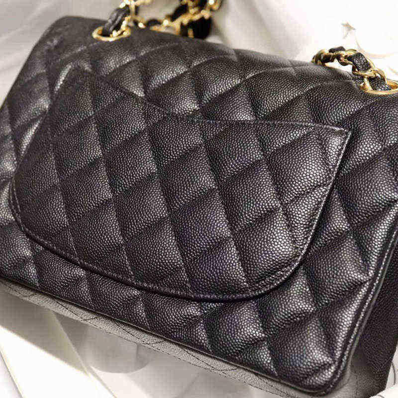 2024 Designer Bags Caviar Genuine Leather Ladies Handbags Cowhide Wallets Messenger Bags Qui Stitched Flap, Black buckle1
2024 Designer Bags Caviar Genuine Leather Ladies Handbags Cowhide Wallets Messenger Bags Qui Stitched Flap, Black buckle1