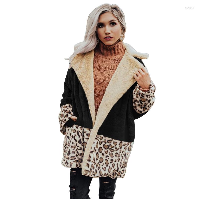 Women' Fur Women' & Faux Coat Women Leopard Turn-Down Collar Coats Autumn Winter Pockets Trendy Loose Lounge Wear Jacket Patchwork, Beige
Women' Fur Women' & Faux Coat Women Leopard Turn-Down Collar Coats Autumn Winter Pockets Trendy Loose Lounge Wear Jacket Patchwork, Beige