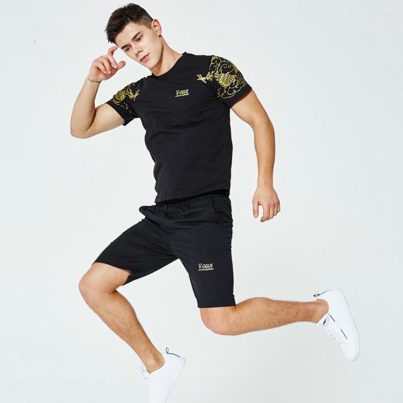 Men' T Shirts Summer Shirt Men Tracksuit 2PC Sets Casual Streetwear Top Tee Short Homme Hip Hop Skate Tshirt Tops Clothes 2022, 40 black suit
Men' T Shirts Summer Shirt Men Tracksuit 2PC Sets Casual Streetwear Top Tee Short Homme Hip Hop Skate Tshirt Tops Clothes 2022, 40 black suit