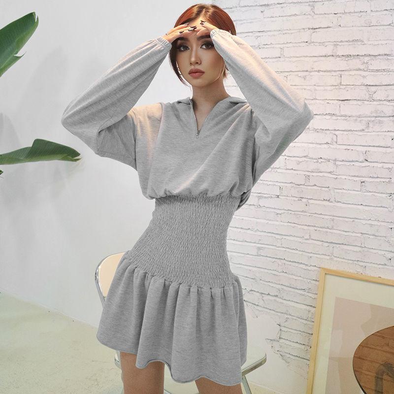 Women' Hoodies Women' & Sweatshirts Harajuku Mini Winter Hooded Black Gothic Dress Elastis Waist Long Sleeve Solid Streetwear Hip Hop, Gray
Women' Hoodies Women' & Sweatshirts Harajuku Mini Winter Hooded Black Gothic Dress Elastis Waist Long Sleeve Solid Streetwear Hip Hop, Gray