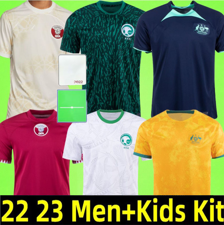 2022 Qatar Soccer Jerseys Australias 2023 SAUDI ARABIA Camisetas De Futbol 22 23 home away MEN Football Shirt Uniform national team Australie Uniform yellow green
2022 Qatar Soccer Jerseys Australias 2023 SAUDI ARABIA Camisetas De Futbol 22 23 home away MEN Football Shirt Uniform national team Australie Uniform yellow green