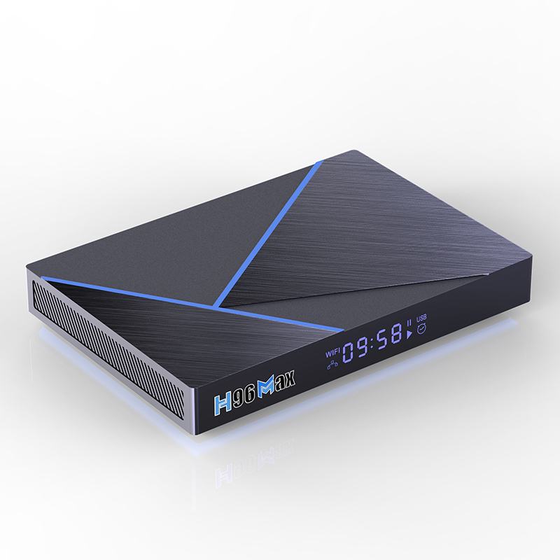 H96 Max V56 Smart TV Box BT 4.0 Set Top Box 3D Video Formats Free Internet Searching for Home Entertainment