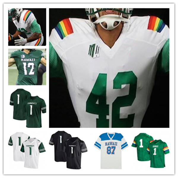 Hawai'i Rainbow College Football Jerseys Brayden Schager Joey Yellen Dedrick Parson Nasjzae Bryant-Lelei Tylan Hines Johnson Caleb Phillips James Walthall Scott, Men black
Hawai'i Rainbow College Football Jerseys Brayden Schager Joey Yellen Dedrick Parson Nasjzae Bryant-Lelei Tylan Hines Johnson Caleb Phillips James Walthall Scott, Men black