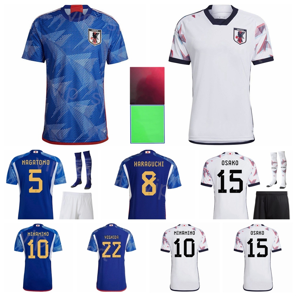 Men Youth Soccer Japan Miki Yamane Jerseys National Team Sho Sasaki Shuto Machino Shinji Okazaki Keisuke Honda Shinji Kagawa Football Shirt Kits 2022 2023 World Cup, Men with patch
Men Youth Soccer Japan Miki Yamane Jerseys National Team Sho Sasaki Shuto Machino Shinji Okazaki Keisuke Honda Shinji Kagawa Football Shirt Kits 2022 2023 World Cup, Men with patch
