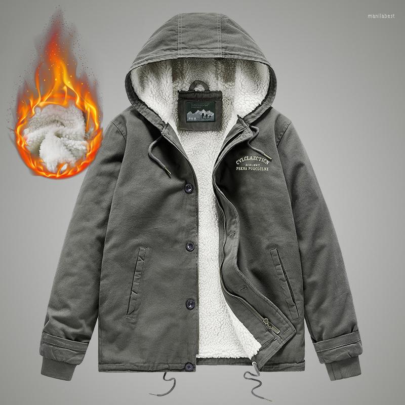 Men' Down Men Jackets Fleece Winter Coat Flight Military Bomber Hooded Male Clothing Windproof Overall Casual Warm Jacket Thicken, Nlw9798khaki
Men' Down Men Jackets Fleece Winter Coat Flight Military Bomber Hooded Male Clothing Windproof Overall Casual Warm Jacket Thicken, Nlw9798khaki