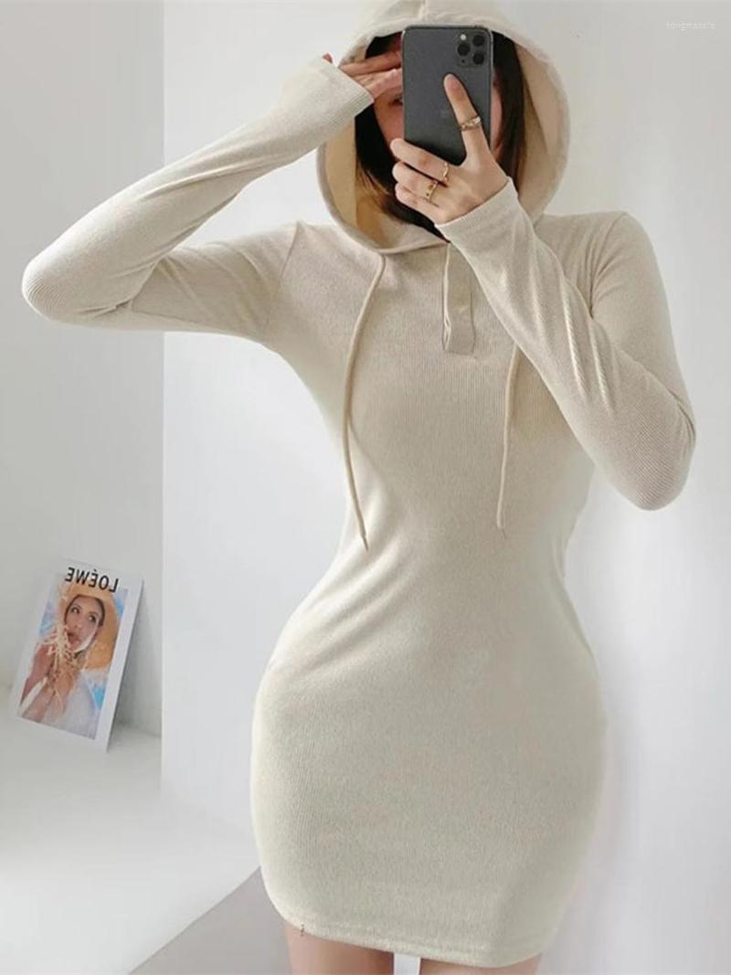 Casual Dresses Mandylandy Women Autumn Winter Stretch Bodycon Hooded Dress Fashion Long Sleeve High Waist Corset Mini, Beige
Casual Dresses Mandylandy Women Autumn Winter Stretch Bodycon Hooded Dress Fashion Long Sleeve High Waist Corset Mini, Beige