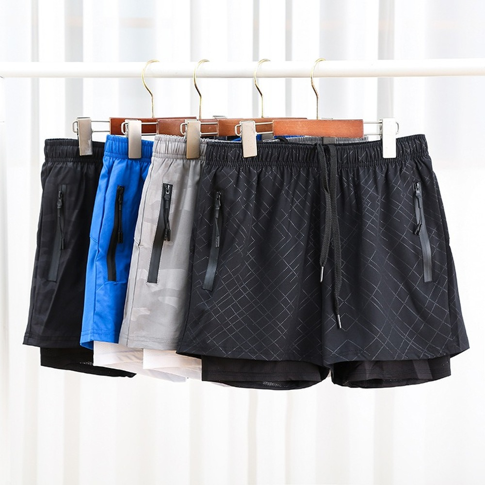 Summer Sweat Shorts Men Gym Shorts Quick Dry Elastic Waist Fitness Fashion Bottoms Mesh, Black
Summer Sweat Shorts Men Gym Shorts Quick Dry Elastic Waist Fitness Fashion Bottoms Mesh, Black