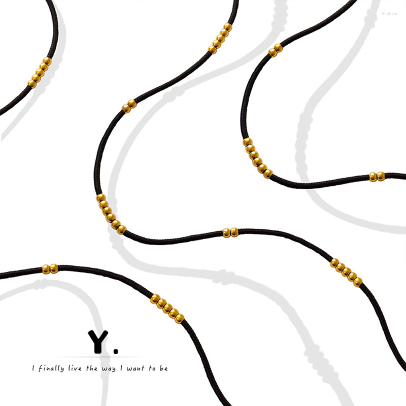 Choker Minimalist Fashion Necklace For Women Niche Clavicle Necklaces Gold Plated Bead Chain Rope Jewelry Rebajas Y Envio Gratis
Choker Minimalist Fashion Necklace For Women Niche Clavicle Necklaces Gold Plated Bead Chain Rope Jewelry Rebajas Y Envio Gratis