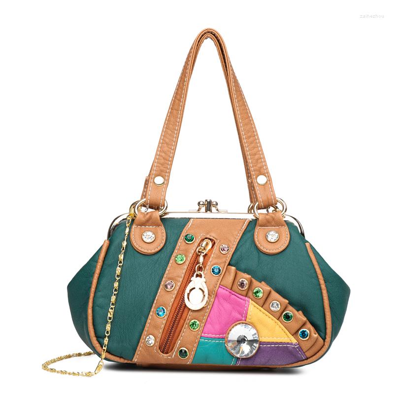 Evening Bags Vintage Trends Women Shoulder Bag Retro Patchwork Design PU Leather Messenger Stylish Crossbody For, Red
Evening Bags Vintage Trends Women Shoulder Bag Retro Patchwork Design PU Leather Messenger Stylish Crossbody For, Red