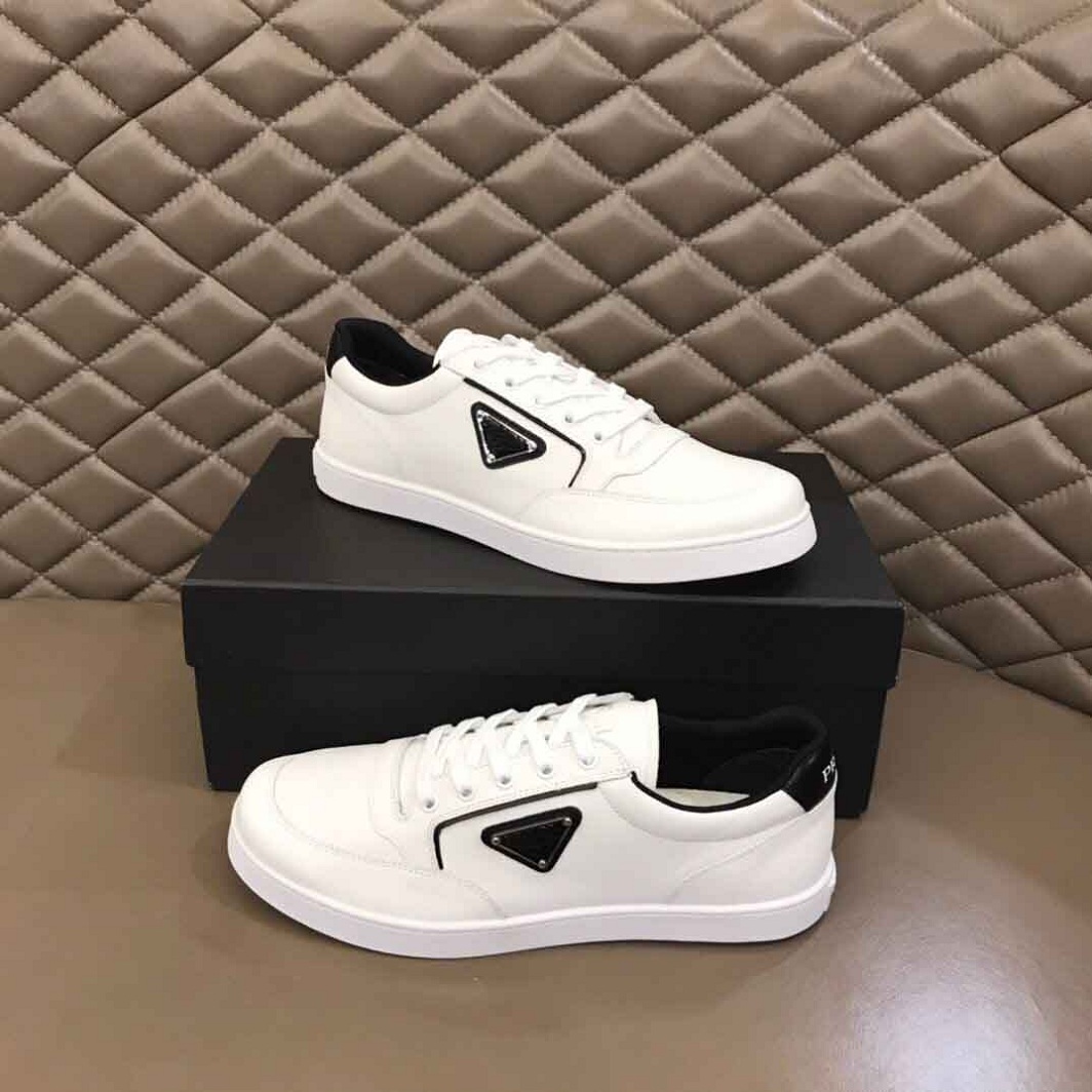 Perfect Brand Enameled Triangle Sneakers Shoes Re-Nylon Men Low Top Trainers White Black Brushed Leather Casual Skateboard Walking EU38-46 BOX
Perfect Brand Enameled Triangle Sneakers Shoes Re-Nylon Men Low Top Trainers White Black Brushed Leather Casual Skateboard Walking EU38-46 BOX