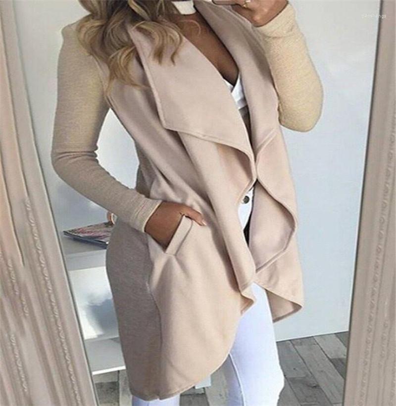 Women' Trench Coats Women' Fashion Casual Large Lapel Slim Mid Long Windbreaker Outerwear Spring Autumn Personality Trend Of Jackt, Gray
Women' Trench Coats Women' Fashion Casual Large Lapel Slim Mid Long Windbreaker Outerwear Spring Autumn Personality Trend Of Jackt, Gray