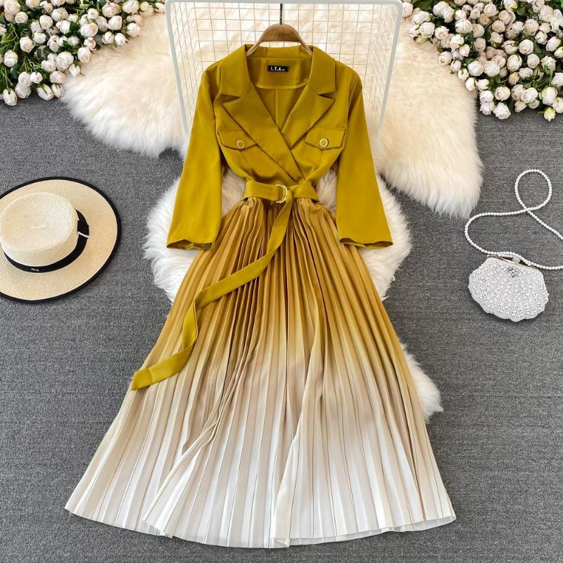 Casual Dresses Aibeautyer Spring Autumn Solid Slim Full Lady Dress A Line Polo Collar Chiffon Pullover Mid-Calf Women, Sky blue
Casual Dresses Aibeautyer Spring Autumn Solid Slim Full Lady Dress A Line Polo Collar Chiffon Pullover Mid-Calf Women, Sky blue