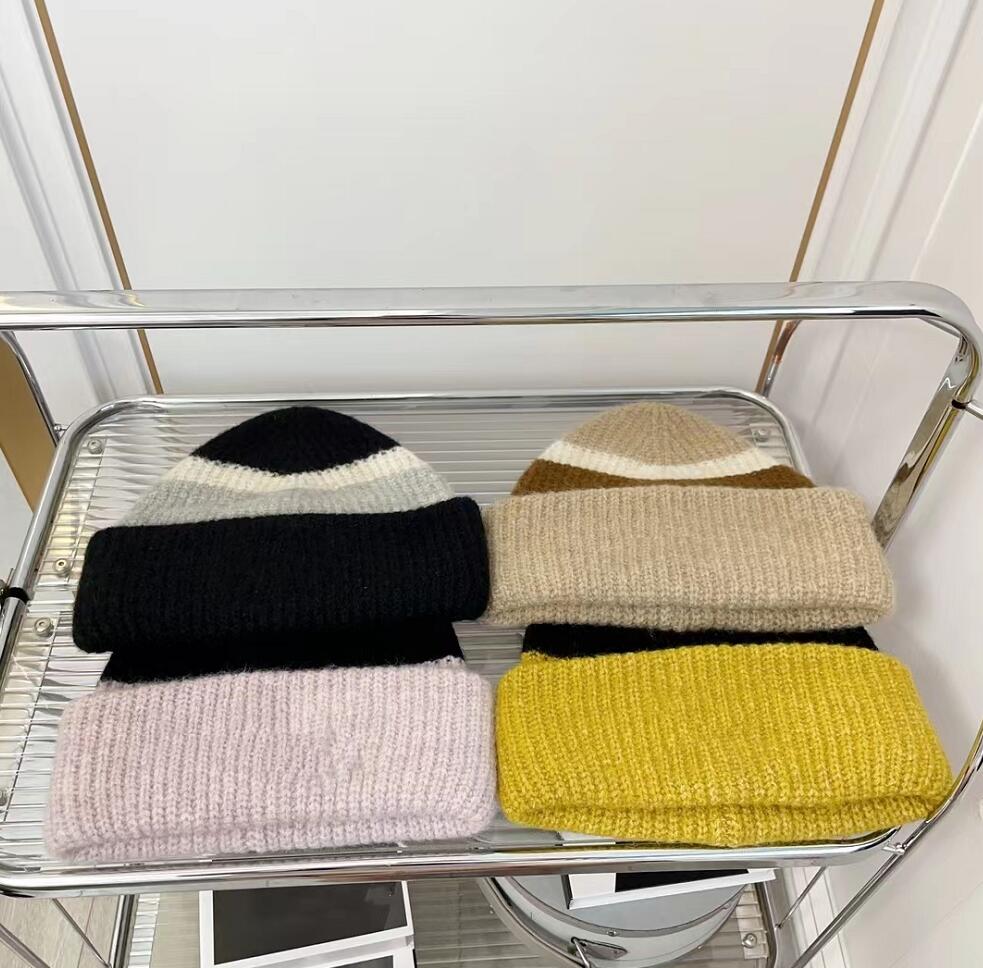 Autumn Winter Contrast Color Beanie Fashion Splice Knitted Hat Designer Loose Warmth Leisure Couples Woolen Hats Men Womens Hip-hop Soft Woolen Cap, 02
Autumn Winter Contrast Color Beanie Fashion Splice Knitted Hat Designer Loose Warmth Leisure Couples Woolen Hats Men Womens Hip-hop Soft Woolen Cap, 02