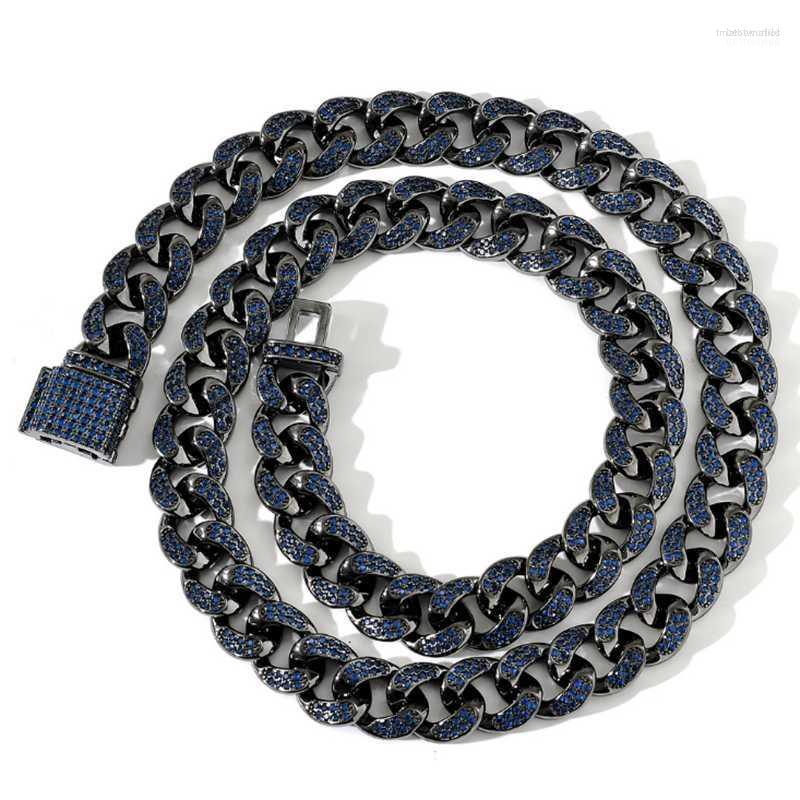 Pendants Hip Hop Blue Black Gold Cubic Zircon Cuban Chain Men Necklace High Quality Link For Male Jewelry
Pendants Hip Hop Blue Black Gold Cubic Zircon Cuban Chain Men Necklace High Quality Link For Male Jewelry