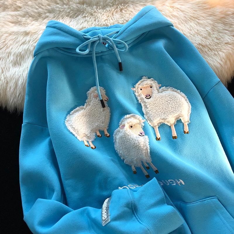 Women's Hoodies Harajuku Streetwear Anime Sheep Embroidered 2022 Autumn Fashion Korean Sweatshirt Pullovers Long Sleeve Tops, Black
Women's Hoodies Harajuku Streetwear Anime Sheep Embroidered 2022 Autumn Fashion Korean Sweatshirt Pullovers Long Sleeve Tops, Black