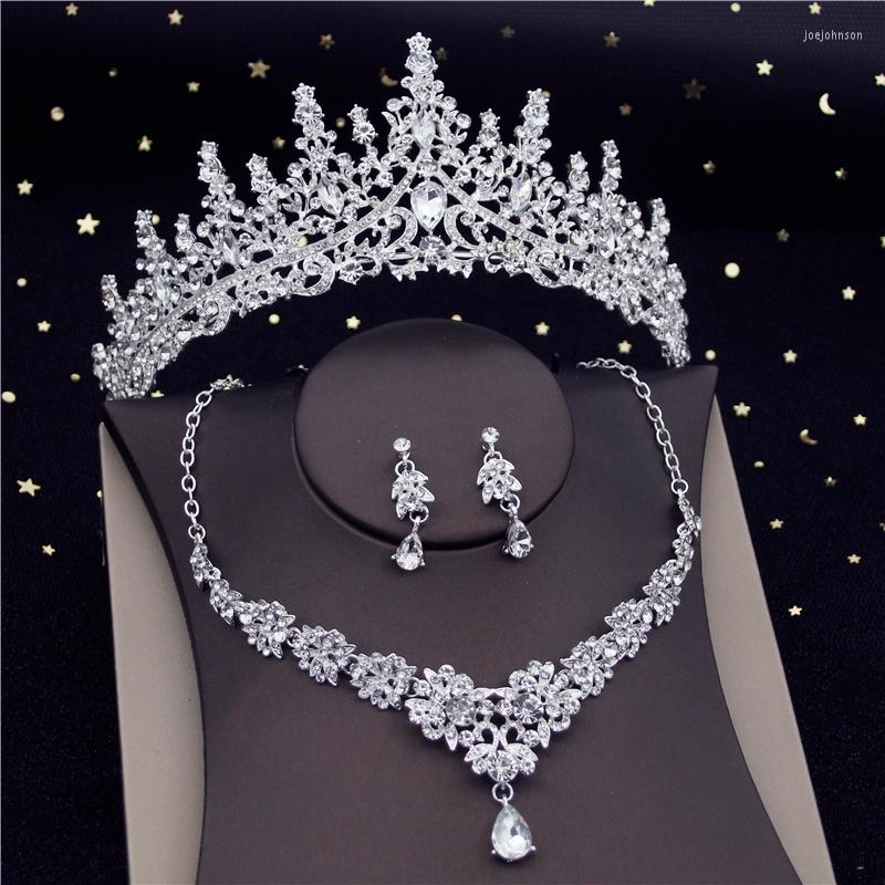 Necklace Earrings Set Silver Colors Bride For Women Tiaras Luxury Choker Crown Wedding Dress Bridal Sets Accessories, Picture shown
Necklace Earrings Set Silver Colors Bride For Women Tiaras Luxury Choker Crown Wedding Dress Bridal Sets Accessories, Picture shown