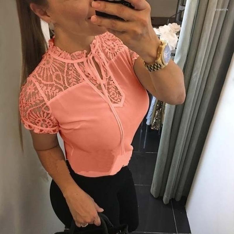 Women's Blouses Solid Lace Blouse Women Shirt Short Sleeve Cotton Shirts Office Oversize Casual Tops Chemisier Femme Blusas Mujer De Moda, Sky blue
Women's Blouses Solid Lace Blouse Women Shirt Short Sleeve Cotton Shirts Office Oversize Casual Tops Chemisier Femme Blusas Mujer De Moda, Sky blue