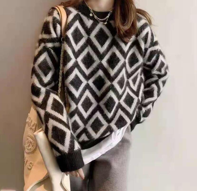 Women Sweaters Luxury O neck long sleeves for jumping winter autumn elegant jacquard knit sweater top, 01
Women Sweaters Luxury O neck long sleeves for jumping winter autumn elegant jacquard knit sweater top, 01
