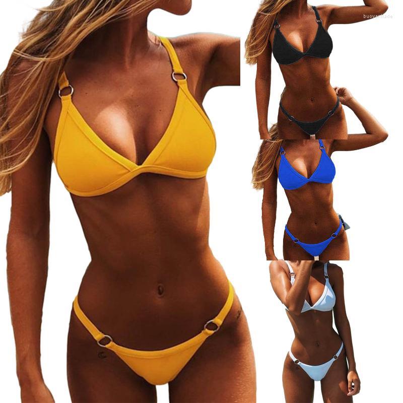 Women' Swimwear Sexy Sling Swimsuits Women Two Piece Push Up Micro Bikini Set Fashion Solid Color Bathing Suits Bikinis Women, Black
Women' Swimwear Sexy Sling Swimsuits Women Two Piece Push Up Micro Bikini Set Fashion Solid Color Bathing Suits Bikinis Women, Black