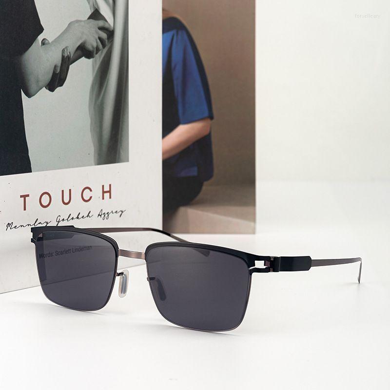 Sunglasses High Quality Fashion Trend Men Women Screwless Exquisite Unisex Sun Glasses Brand Designer Eyewear UV400 Protection
Sunglasses High Quality Fashion Trend Men Women Screwless Exquisite Unisex Sun Glasses Brand Designer Eyewear UV400 Protection
