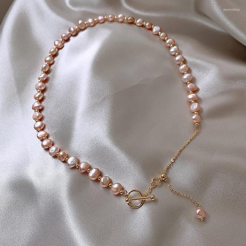 Choker Minar Romantic Pink Color Baroque Freshwater Pearl Necklaces For Women Gold OT Toggle Clasp Pendant Necklace Jewellery
Choker Minar Romantic Pink Color Baroque Freshwater Pearl Necklaces For Women Gold OT Toggle Clasp Pendant Necklace Jewellery