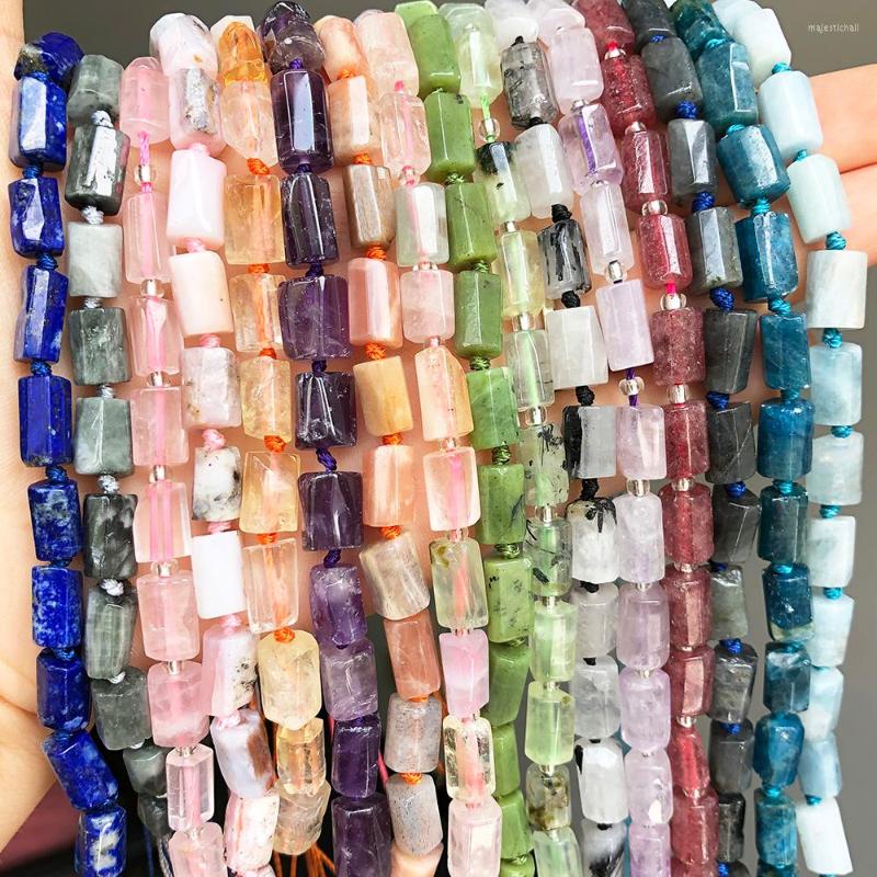 Beads 6 10mm Faceted Jades Apatite Quartz Opal Labradorite Stone Natural Cylinder For Jewelry Making DIY Bracelets 7.5''
Beads 6 10mm Faceted Jades Apatite Quartz Opal Labradorite Stone Natural Cylinder For Jewelry Making DIY Bracelets 7.5''