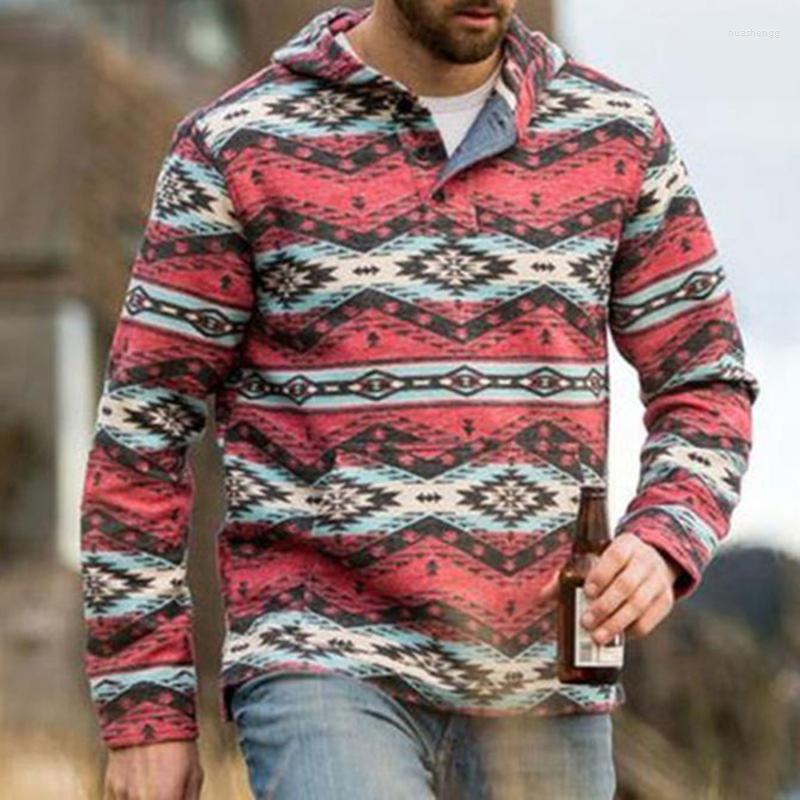 Men' Hoodies Men' & Sweatshirts Casual Geometric Print Tops Long Sleeve Button Blouse Vintage Ethnic Pullover Hooded Sweatshirt, Red
Men' Hoodies Men' & Sweatshirts Casual Geometric Print Tops Long Sleeve Button Blouse Vintage Ethnic Pullover Hooded Sweatshirt, Red