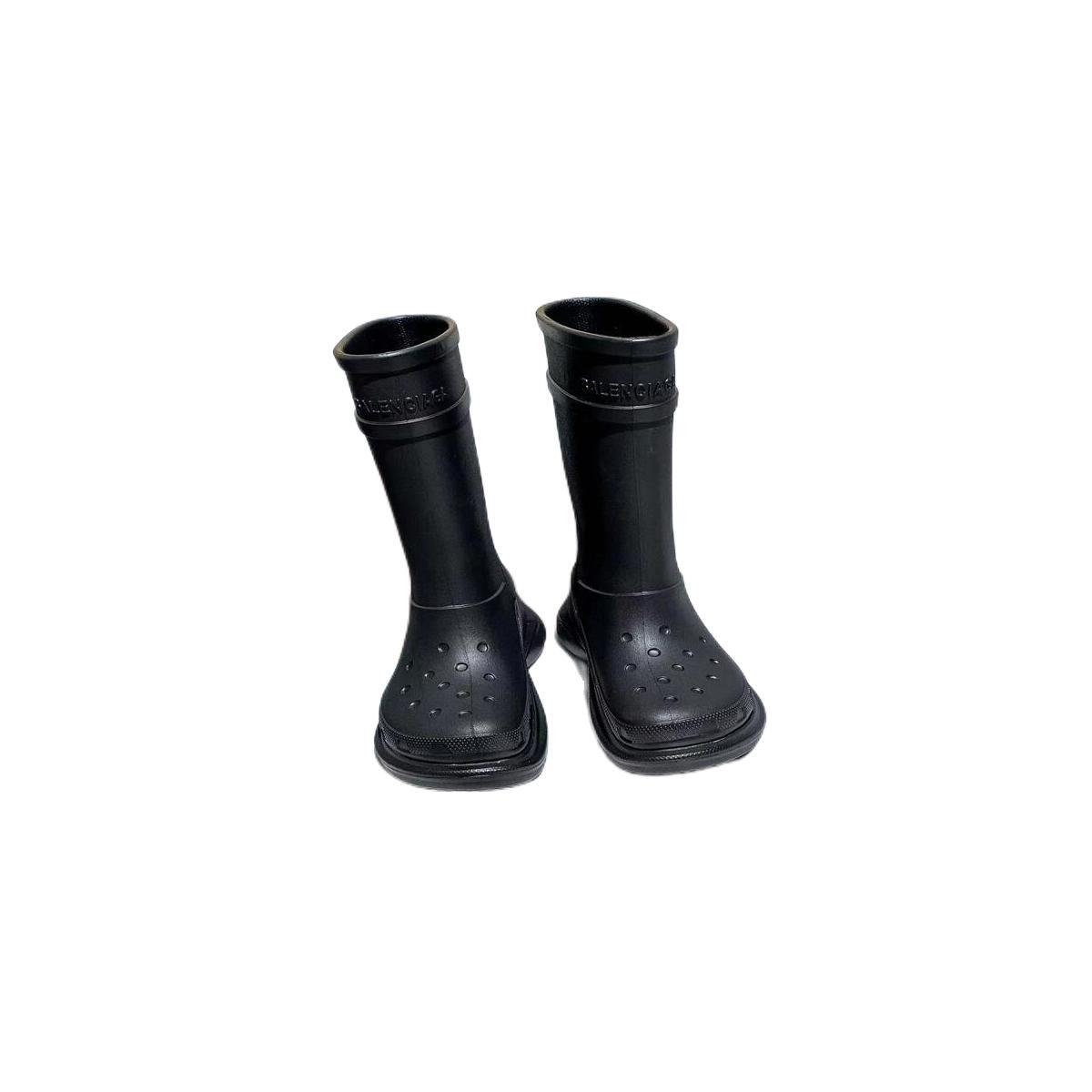 Designers Men Women Boots Black Cro1cs Edition Rubber Mid-calf Boots 35-41 Size, Box
Designers Men Women Boots Black Cro1cs Edition Rubber Mid-calf Boots 35-41 Size, Box