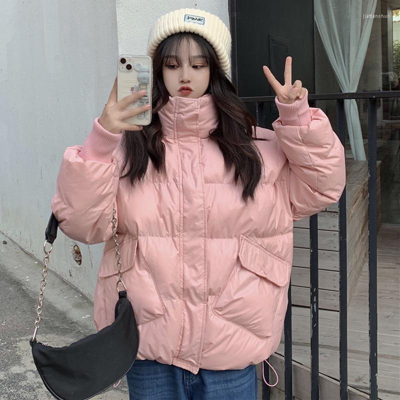 Women's Trench Coats Lucyever Oversized Stand Collar Women Parkas Fashion Loose Down Cotton Puffer Jacket Female Short Thick Warm Bread, Beige
Women's Trench Coats Lucyever Oversized Stand Collar Women Parkas Fashion Loose Down Cotton Puffer Jacket Female Short Thick Warm Bread, Beige