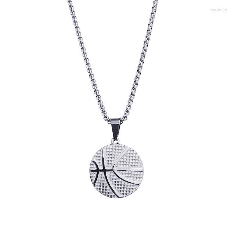 Pendant Necklaces FIREBROS FTN1040 2022 24" Stainless Steel Basketball Necklace Men Women Hip Hop Jewelry Silver Color
Pendant Necklaces FIREBROS FTN1040 2022 24" Stainless Steel Basketball Necklace Men Women Hip Hop Jewelry Silver Color