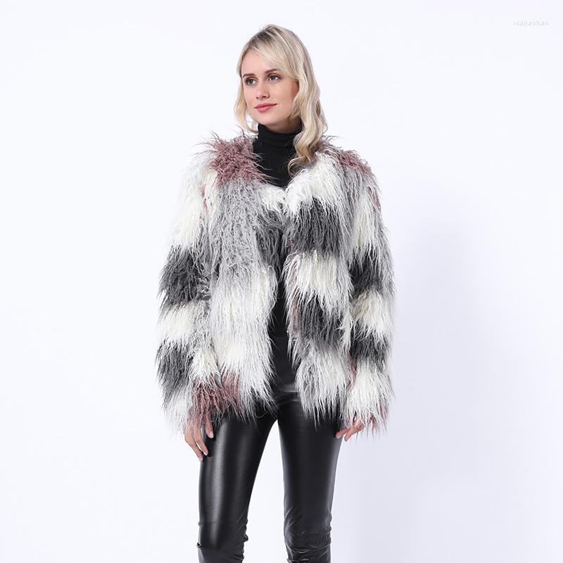 Women' Fur SWYIVY Winter Women Faux Coat Furry Jacket Long Sleeve Fluffy Outerwear Warm Hairy Overcoat Fake, Multi
Women' Fur SWYIVY Winter Women Faux Coat Furry Jacket Long Sleeve Fluffy Outerwear Warm Hairy Overcoat Fake, Multi