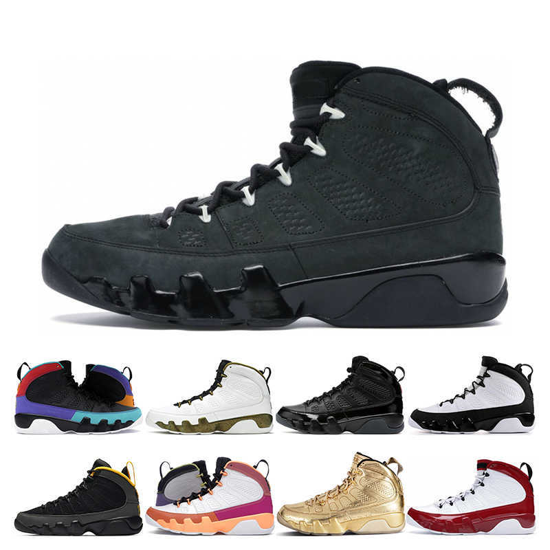 top 9s basketball shoes 9 race bule gym red black UNC Bred Patent Change The World mens trainers sports sneakers Athletic fashion