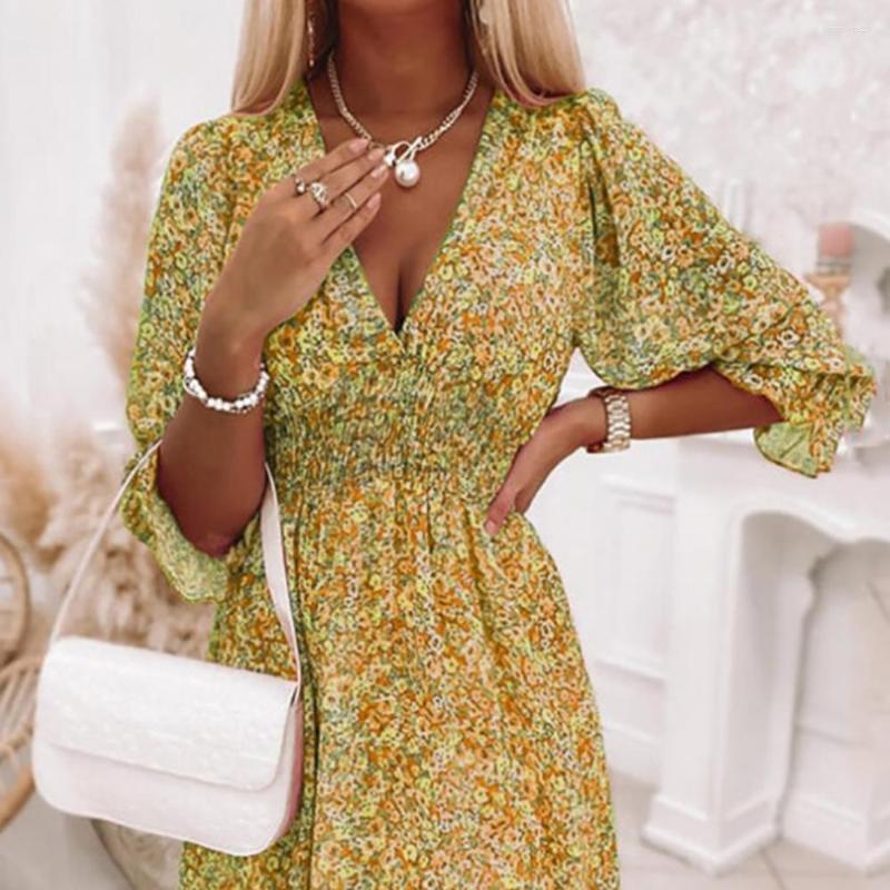 Casual Dresses Elegant V Neck Elastic Waist Ladies Party Dress Women Long Sleeve Sexy Ruffles Mini 2022 Summer Print Vestido, Purple
Casual Dresses Elegant V Neck Elastic Waist Ladies Party Dress Women Long Sleeve Sexy Ruffles Mini 2022 Summer Print Vestido, Purple