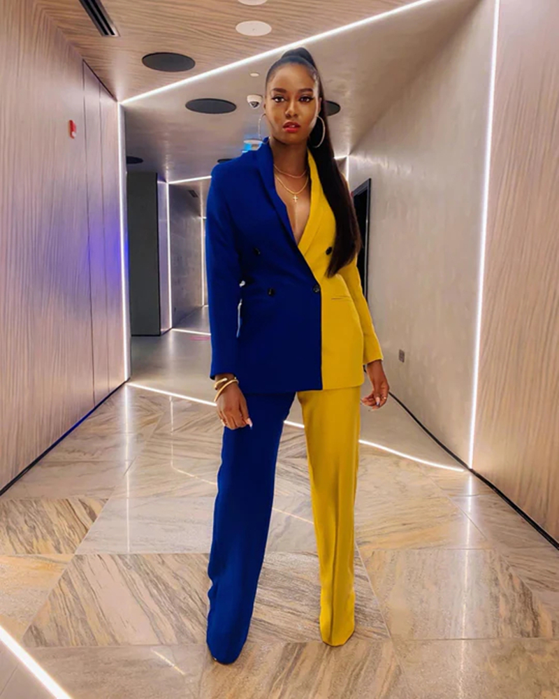 Modern Women Prom Dresses Color Matched Blazer Pants One Button Long Sleeves Evening Suit Set Shawl Lapel Special Occasion Wear Custom Make, Lilac
Modern Women Prom Dresses Color Matched Blazer Pants One Button Long Sleeves Evening Suit Set Shawl Lapel Special Occasion Wear Custom Make, Lilac