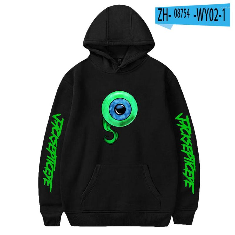 Men's Hoodies 2022 Jacksepticeye Fashion Prints Women/Men Long Sleeve Hooded Sweatshirts Casual Harajuku Streetwear Clothes