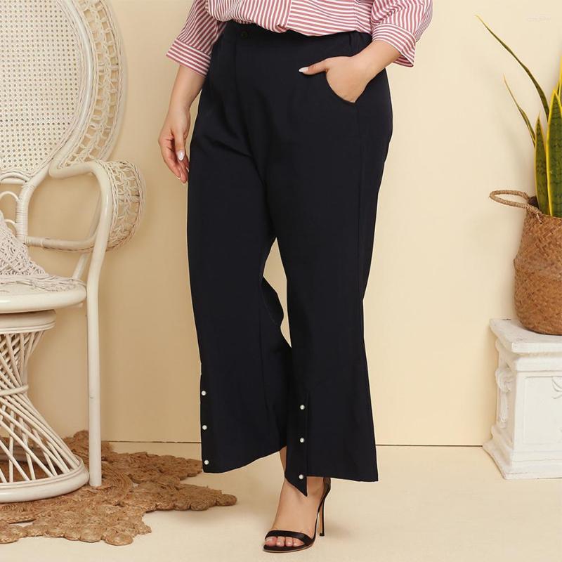 Pants Plus Size Women Solid Casual Wide Leg Trousers Pocket Color Ladies Cropped, Navy
Pants Plus Size Women Solid Casual Wide Leg Trousers Pocket Color Ladies Cropped, Navy
