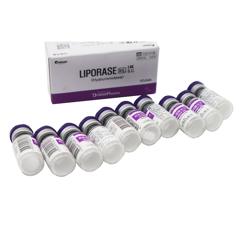 Beauty Items Buy wholesell Korea liporases hyaluronidases 1500iu10 vial x 5ml Dissolve Fillers