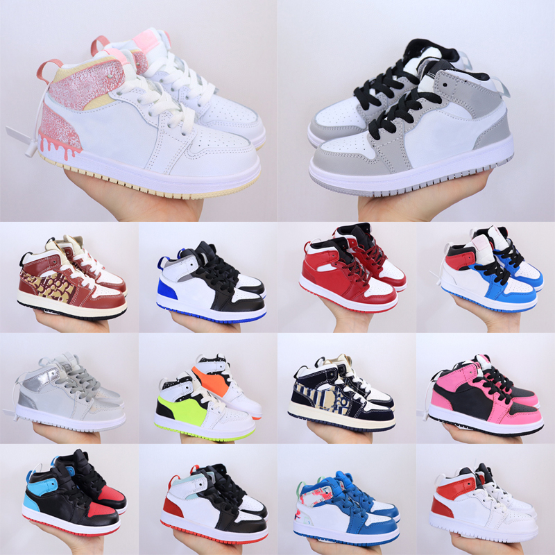 Kids Shoes 1 designer basketball 1s toddler sneakers kid youth infants sport trainers baby children high shoe boys girls Chicago Red Blue outdoor Sneaker, Without box
Kids Shoes 1 designer basketball 1s toddler sneakers kid youth infants sport trainers baby children high shoe boys girls Chicago Red Blue outdoor Sneaker, Without box