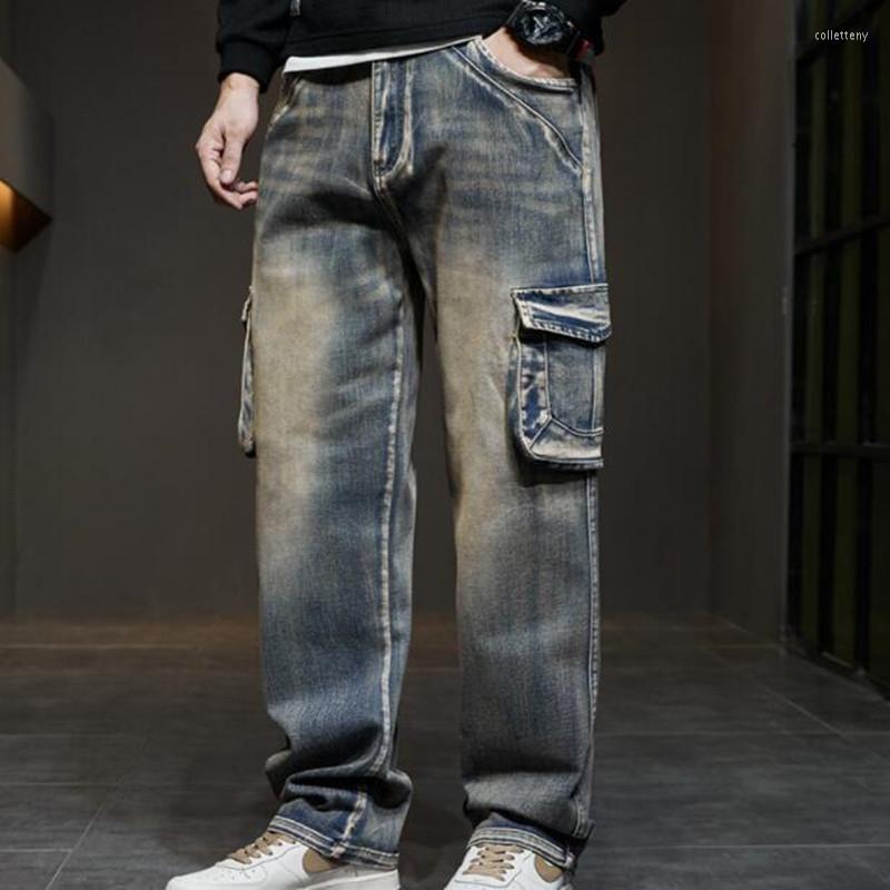 Men's Jeans Men's Men Hiphop Baggy Denim Pants Leisure Cargo Trousers Loose Mens Bottoms Clothing, Blue
Men's Jeans Men's Men Hiphop Baggy Denim Pants Leisure Cargo Trousers Loose Mens Bottoms Clothing, Blue